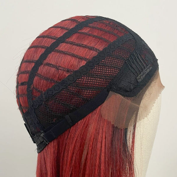 Stylonic Fashion Boutique Lace Front Synthetic Wig Ombre Red Wig Wigs - Ombre Red Wig | Red Wigs | Stylonic Fashion Boutique