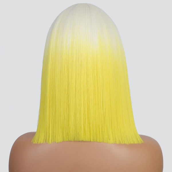 Stylonic Fashion Boutique Lace Front Synthetic Wig Ombre Yellow Wig Wigs - Ombre Yellow Wig | Yellow Wigs | Stylonic Fashion Boutique