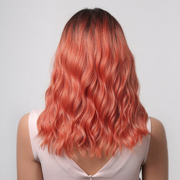 Stylonic Fashion Boutique Synthetic Wig Orange Pink Wig  Orange Pink Wig - Stylonic Wigs