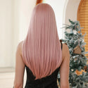 Stylonic Fashion Boutique Synthetic Wig LC2163-2 / CHINA Pink Bangs Wig Pink Bangs Wig - Stylonic Premium Wigs