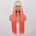 Stylonic Fashion Boutique Lace Front Synthetic Wig Pink Ombre Hair Wig Pink Ombre Hair Wig: Complete Specifications & Pricing