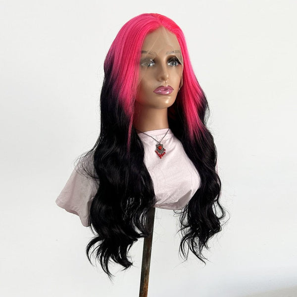 Stylonic Fashion Boutique Synthetic Wig Ombre Pink Roots Wig Ombre Pink Roots Wig - Stylonic Wigs