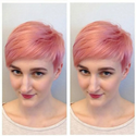 Stylonic Fashion Boutique Synthetic Wig Pink Short Wig Pink Wig Short - Stylonic Premium Wigs