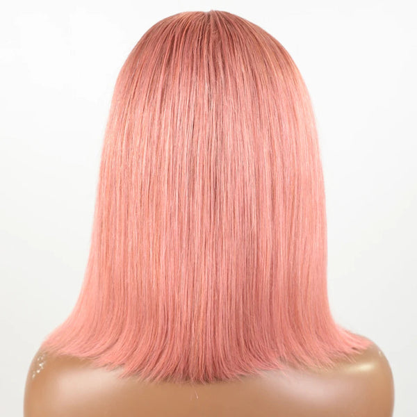 Stylonic Fashion Boutique Lace Front Synthetic Wig Pink Wig Bob Stylish Pink Wig Bob: Features, Specs & Benefits