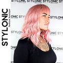 Stylonic Fashion Boutique Synthetic Wig Pink Wig with Fringe Pink Wig with Fringe - Stylonic Premium Wigs