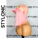 Stylonic Fashion Boutique Synthetic Wig Pink Wigs Bob Pink Wigs Bob - Stylonic Premium Wigs