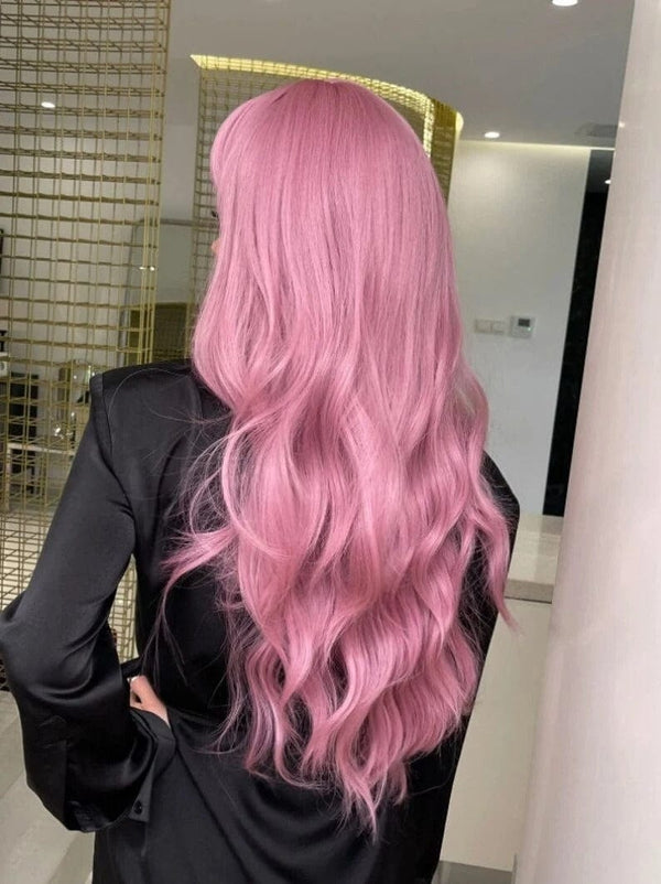 Pink wig asda best sale