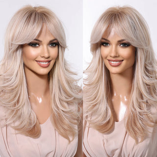 Stylonic Fashion Boutique Synthetic Wig Platinum Blonde Wig Platinum Blonde Wig - Stylonic Wigs