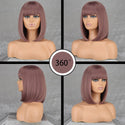 Stylonic Fashion Boutique Synthetic Wig Purple Colored Wigs Purple Colored Wigs - Stylonic Premium Wigs