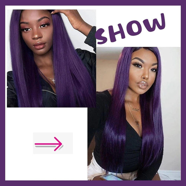 Stylonic Fashion Boutique 924-zi / China Purple Synthetic Cosplay Wig