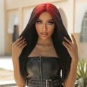 Stylonic Fashion Boutique Lace Front Synthetic Wig Red Ombre Wig Wigs - Red Ombre Wig - Stylonic Fashion Boutique