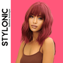 Stylonic Fashion Boutique Synthetic Wig Wine Red Synthetic Wig Wine Red Synthetic Wig | Red Wigs | Stylonic Fashion Boutique