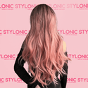 Stylonic Fashion Boutique Synthetic Wig Synthetic Pink Ombre Long Wavy Wig Synthetic Pink Ombre Long Wavy Wig - Stylonic Wigs