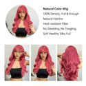 Stylonic Fashion Boutique Synthetic Wig Red Rose Pink Wig Red Rose Pink Wig - Stylonic Wigs