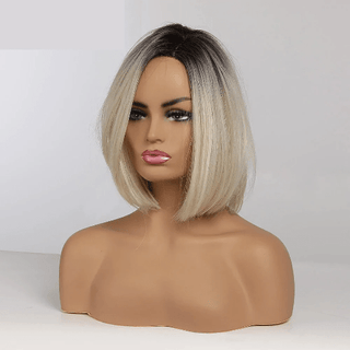 Stylonic Fashion Boutique Synthetic Wig Short Blonde Bob Wig Short Blonde Bob Wig - Stylonic Wigs