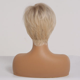 Short Blonde Wig