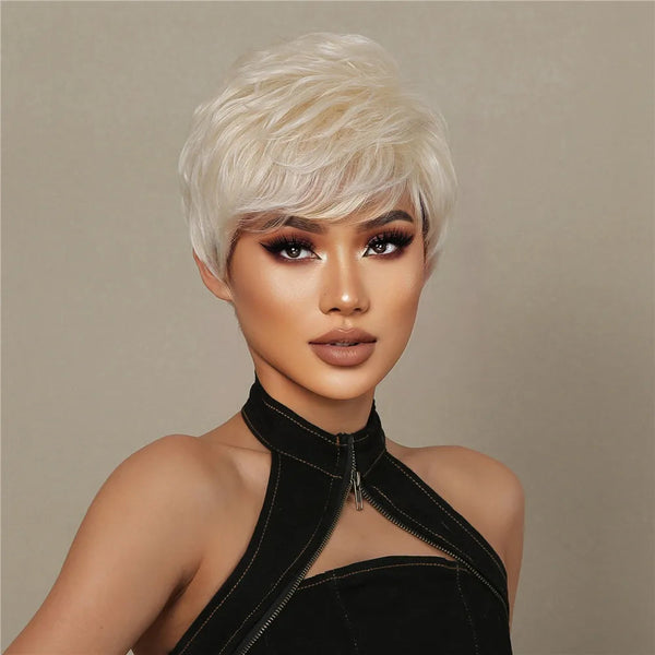 Stylonic Fashion Boutique YWMJ1-600 Short Blonde Wigs