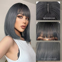 Stylonic Fashion Boutique Short Bob Wig Grey