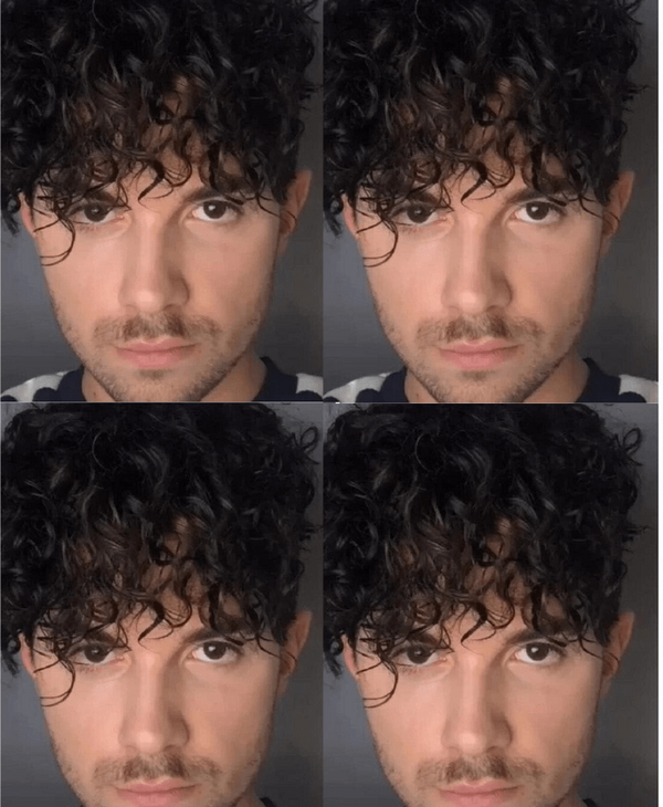 Stylonic Fashion Boutique Short Kinky Curly Wig for Man