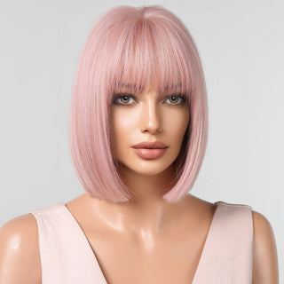 Pink Bob Wig