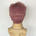 Stylonic Fashion Boutique pink Short Pink Wigs