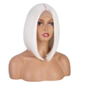 Stylonic Fashion Boutique Lace Front Synthetic Wig Short White Bob Wig Short White Bob Wig - Stylonic Fashion Boutique