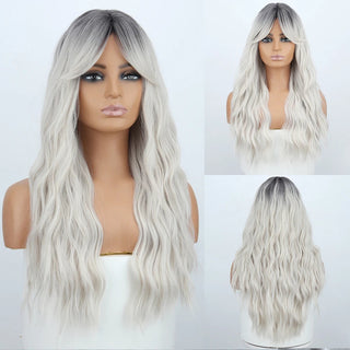 Stylonic Fashion Boutique Synthetic Wig Silver Hair Wig Silver Hair Wig - Stylonic Premium Wigs