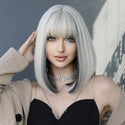 Stylonic Fashion Boutique Synthetic Wig Silvery Ash Blonde and Black Wig Silvery Ash Blonde and Black Wig - Stylonic Fashion Boutique