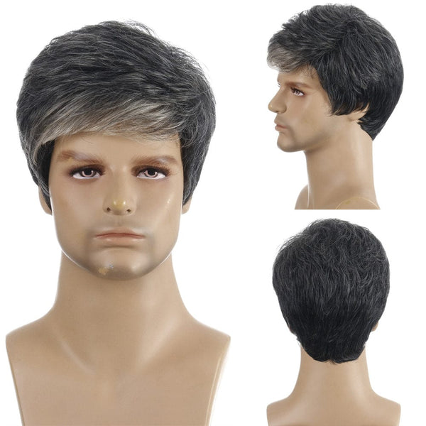 Stylonic Fashion Boutique Synthetic Wig Smooth Natural Wig for Men Smooth Natural Wig for Men - Stylonic Fashion Boutique