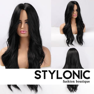 Stylonic Fashion Boutique Synthetic Wig Wavy Black Wig Wigs - Wavy Black Wig | Stylonic Fashion Boutique