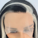 Stylonic Fashion Boutique Synthetic Wig White and Black Wig White and Black Wig - Stylonic Premium Wigs