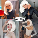 Stylonic Fashion Boutique Synthetic Wig White Wig White Wig - Stylonic Premium Wigs