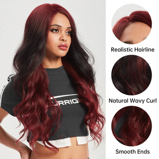 Long Red Wigs