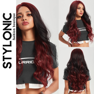 Stylonic Fashion Boutique Wig Red Wig Red - Stylonic Premium Wigs