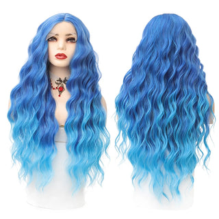 Stylonic Fashion Boutique Synthetic Wig Wigs Blue Wigs Blue - Stylonic Premium Wigs