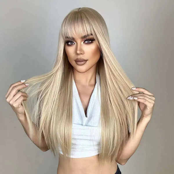 Stylonic Fashion Boutique Synthetic Wig Wigs Long Blonde Wigs Long Blonde - Stylonic Premium Wigs