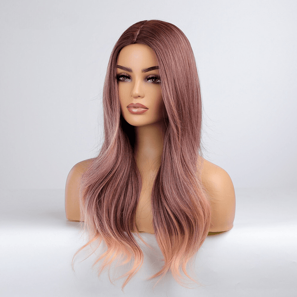 Stylonic Fashion Boutique Synthetic Wig Wigs Pink - Synthetic Ombre Pink Wig Wigs Pink - Synthetic Ombre Pink Wig - Stylonic Wigs