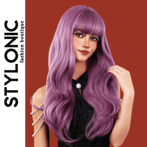 Stylonic Fashion Boutique Synthetic Wig Wildberry Purple Wig Wildberry Purple Wig - Stylonic Premium Wigs