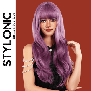 Stylonic Fashion Boutique Synthetic Wig Wildberry Purple Wig Wildberry Purple Wig - Stylonic Premium Wigs