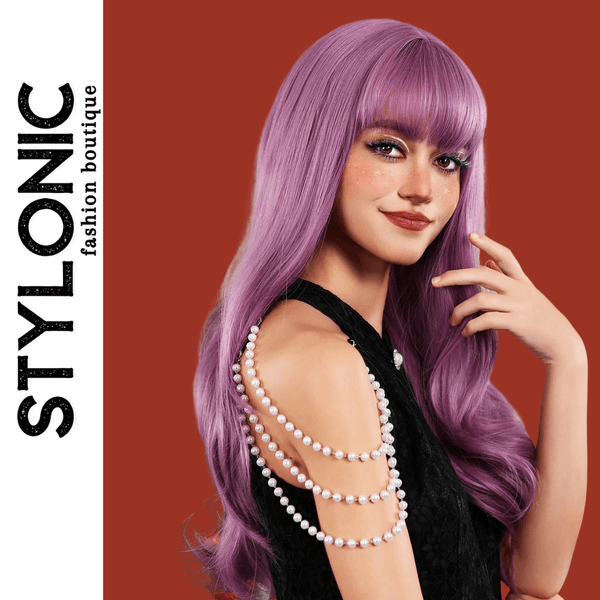 Stylonic Fashion Boutique Synthetic Wig Wildberry Purple Wig Wildberry Purple Wig - Stylonic Premium Wigs