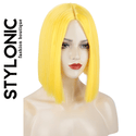 Stylonic Fashion Boutique Synthetic Wig 2C / 12inches Yellow Cosplay Wig Yellow Cosplay Wig - Stylonic