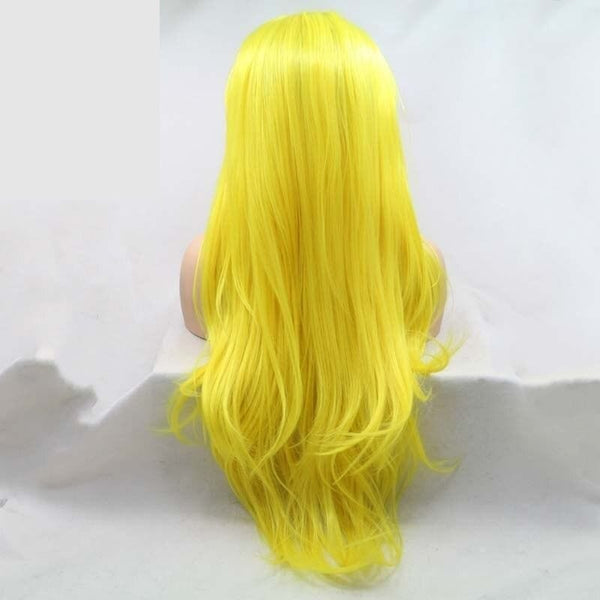 Stylonic Fashion Boutique Lace Front Synthetic Wig Yellow Lace Front Wig Yellow Lace Front Wig | Yellow Wigs - Stylonic 