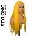 Stylonic Fashion Boutique Lace Front Synthetic Wig Yellow Synthetic T Lace Front Wig Yellow Synthetic T Lace Front Wig - Stylonic